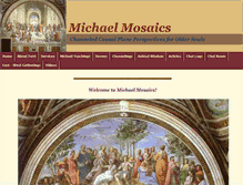 Tablet Screenshot of michaelmosaics.com